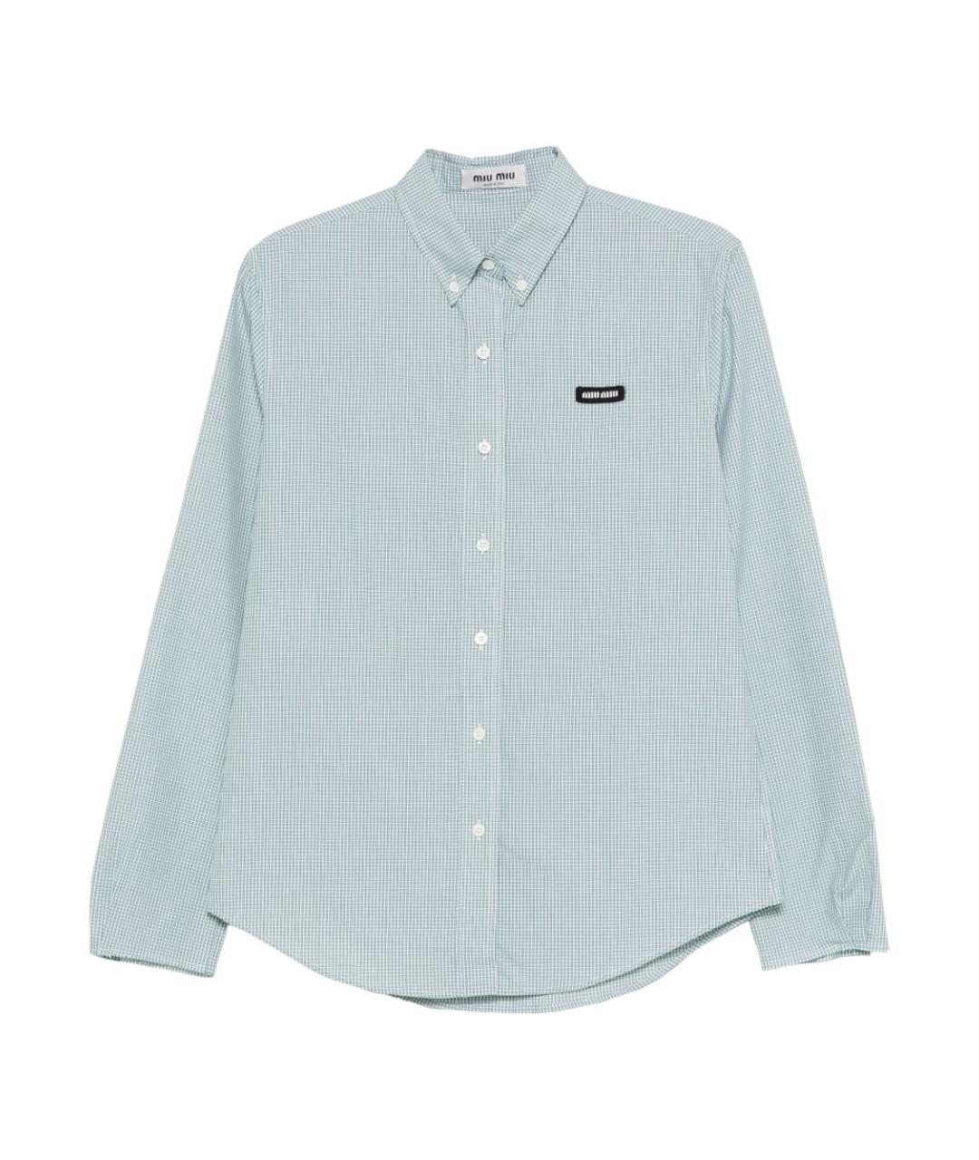 MIU MIU Мульти хлопковая рубашка, фото 1