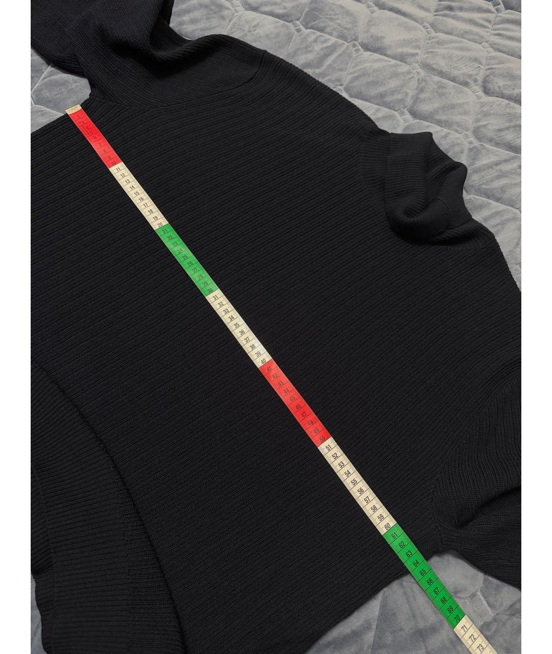 ERMENEGILDO ZEGNA XXX Темно-синий шерстяной джемпер / свитер, фото 6