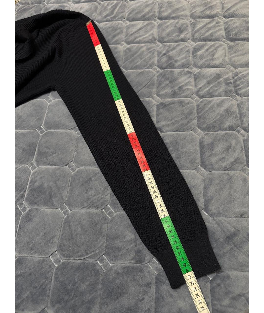 ERMENEGILDO ZEGNA XXX Темно-синий шерстяной джемпер / свитер, фото 8