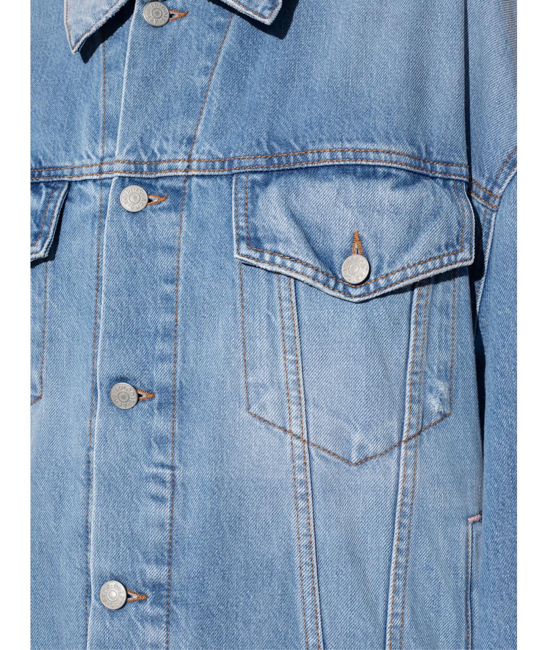 ACNE STUDIOS Синяя хлопковая куртка, фото 5