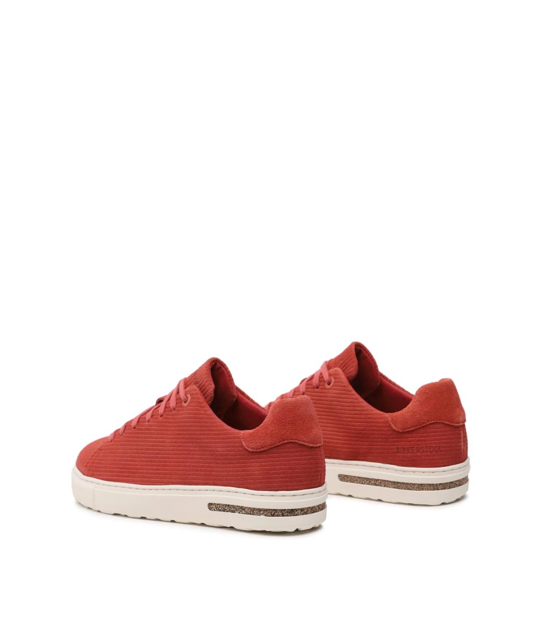 BIRKENSTOCK Красные замшевые кроссовки, фото 3