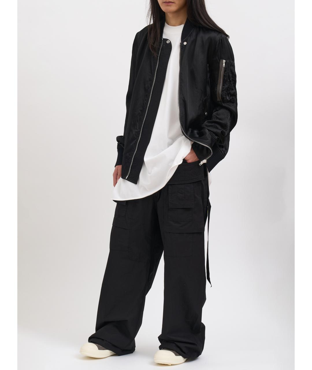 RICK OWENS Черная куртка, фото 2