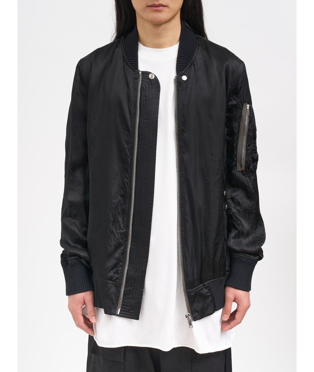 RICK OWENS Черная куртка, фото 3