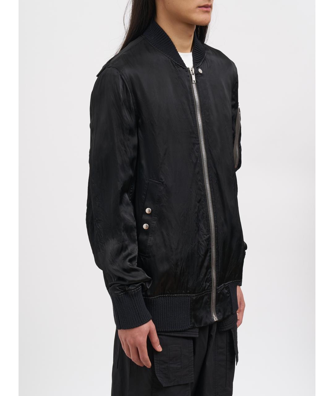 RICK OWENS Черная куртка, фото 4