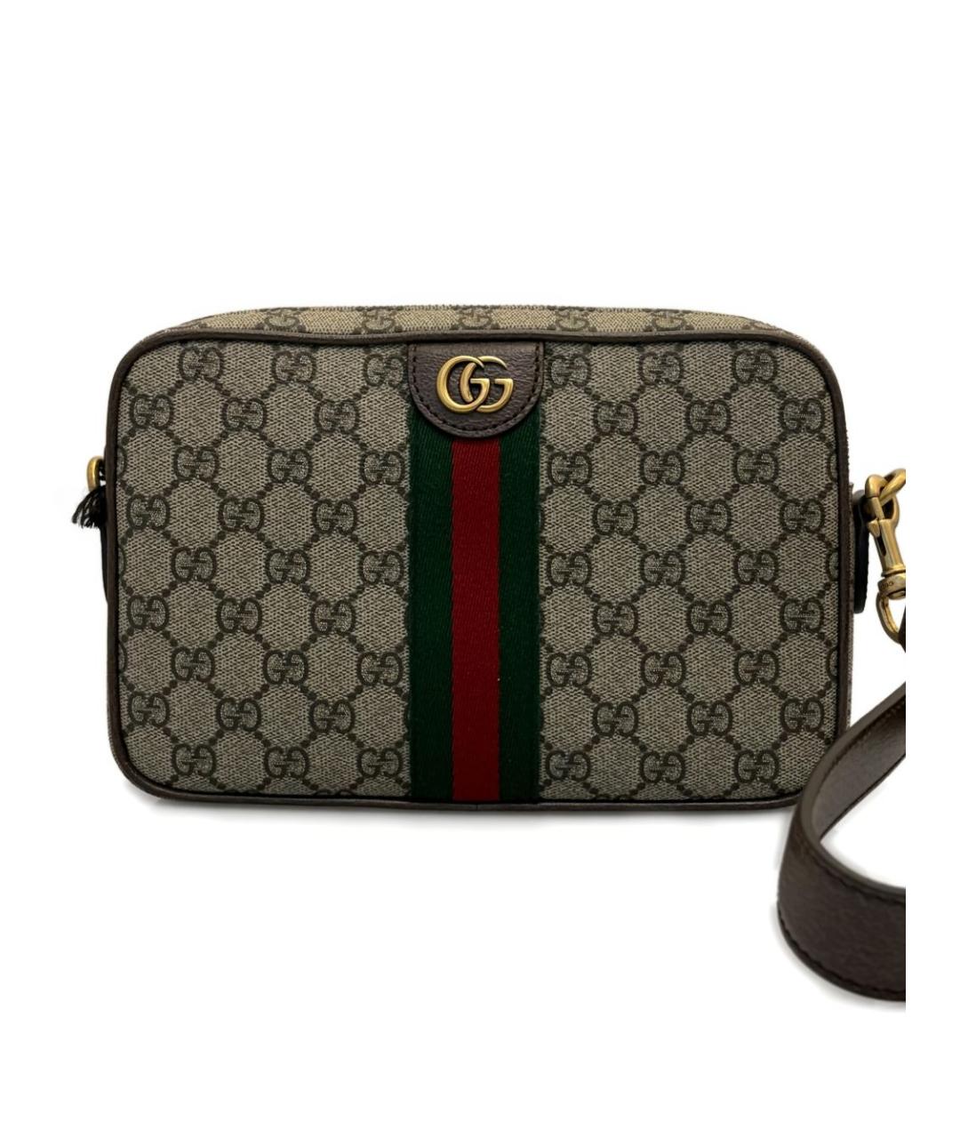 GUCCI Бежевая сумка на плечо, фото 4