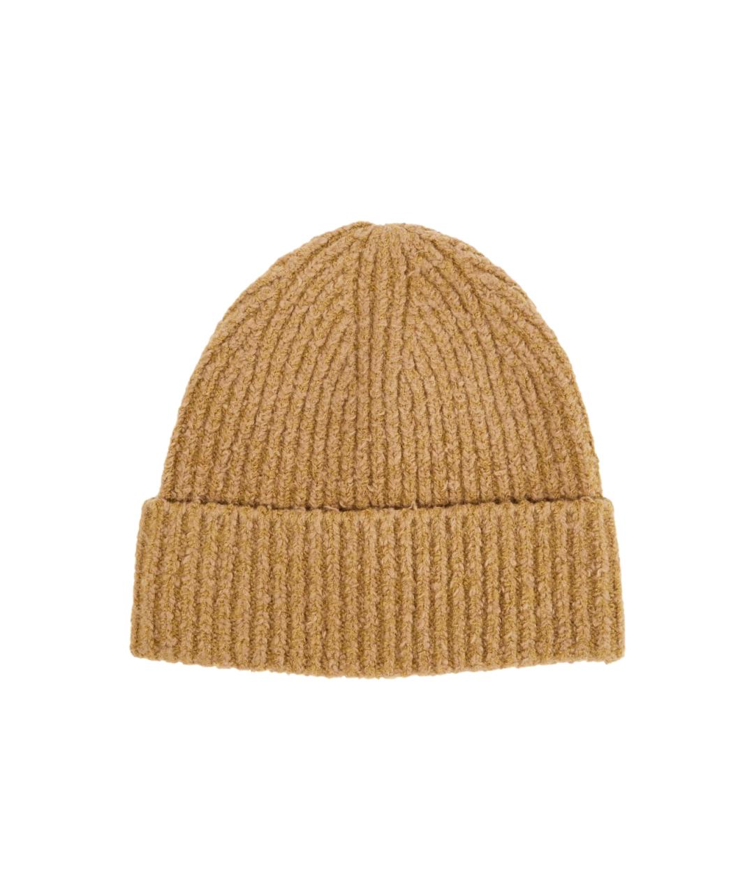 ACNE STUDIOS Бежевая шерстяная шапка, фото 1