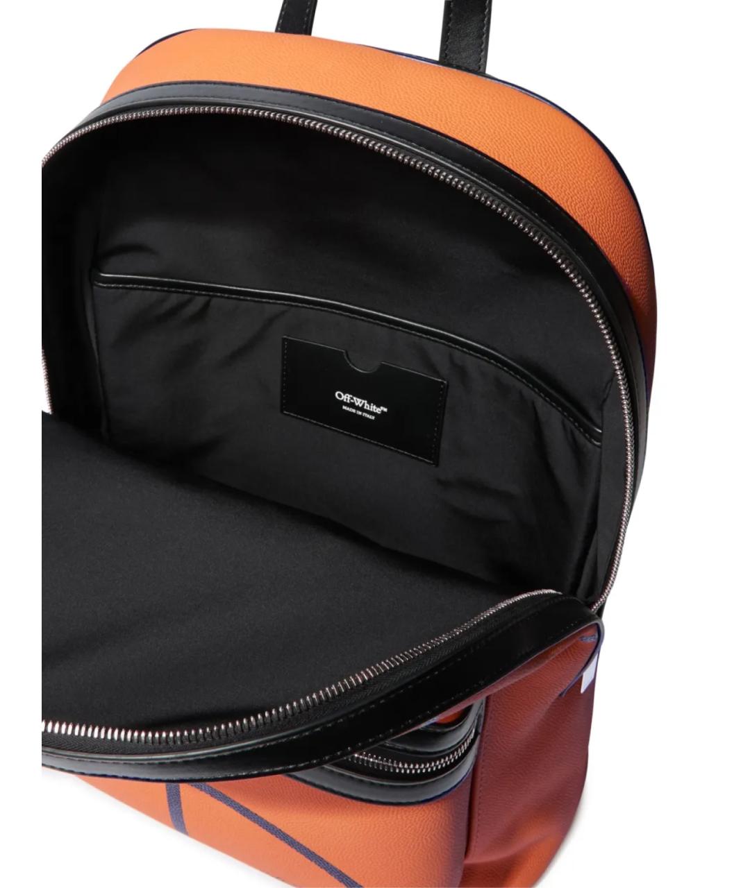OFF-WHITE Оранжевый рюкзак, фото 4
