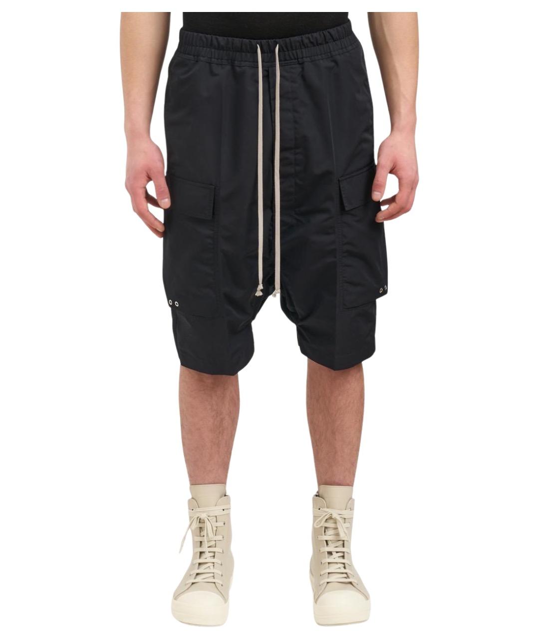 RICK OWENS Черные шорты, фото 1