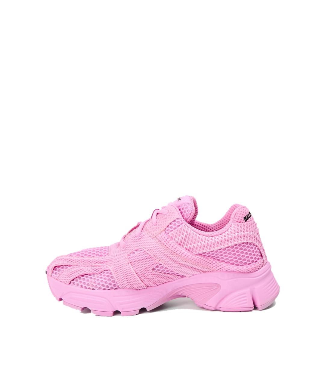 BALENCIAGA Розовые текстильные кроссовки, фото 2
