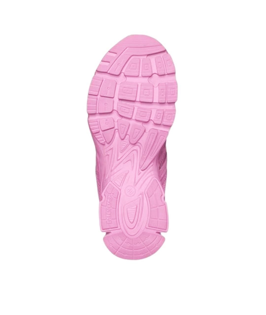 BALENCIAGA Розовые текстильные кроссовки, фото 5