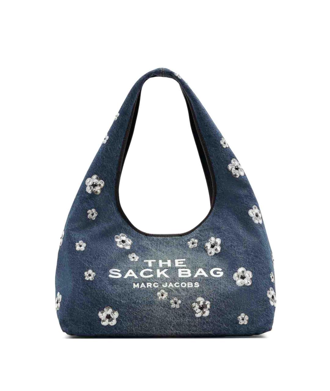 MARC JACOBS Синяя тканевая сумка через плечо, фото 1