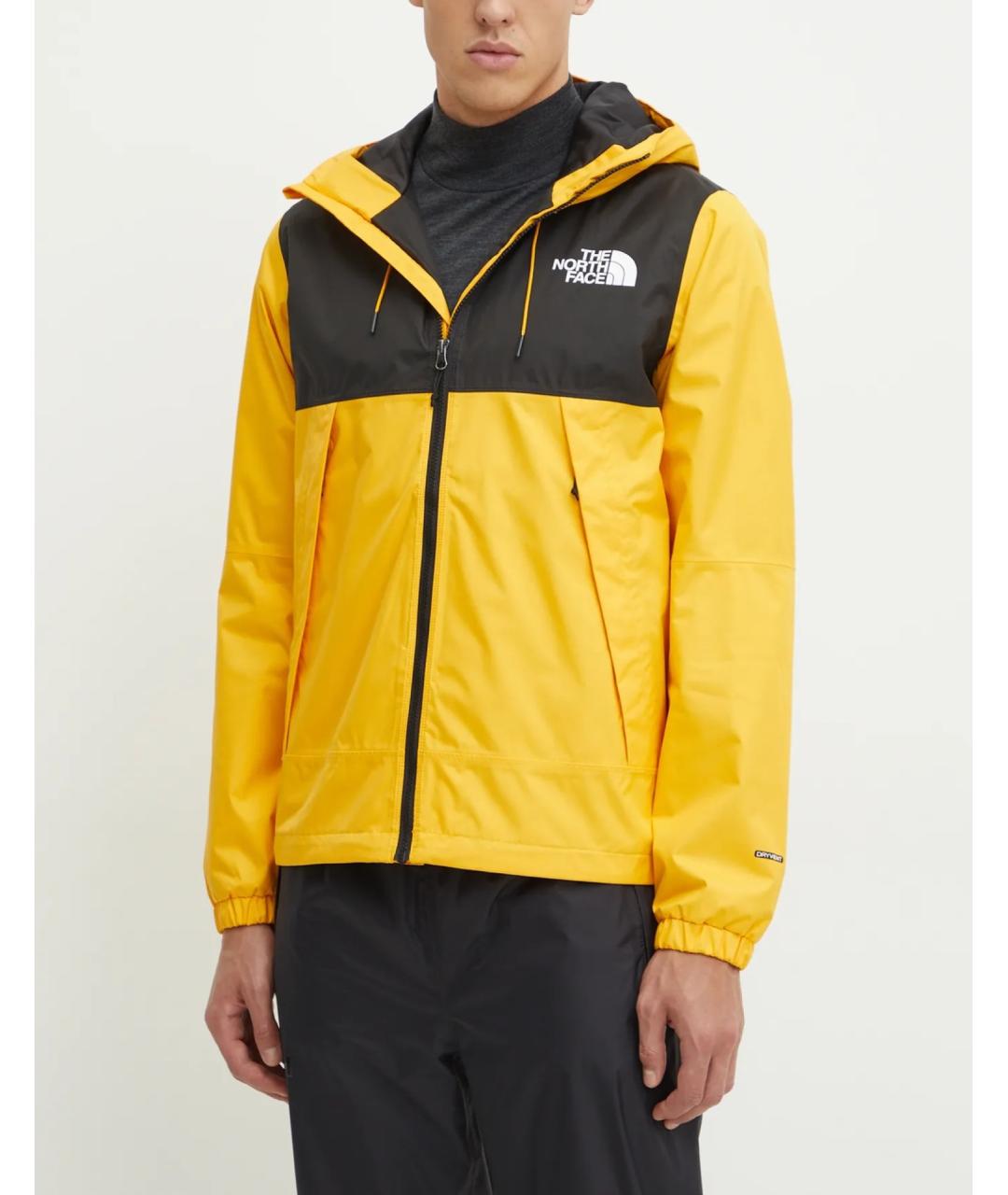 THE NORTH FACE Желтая полиэстеровая куртка, фото 3