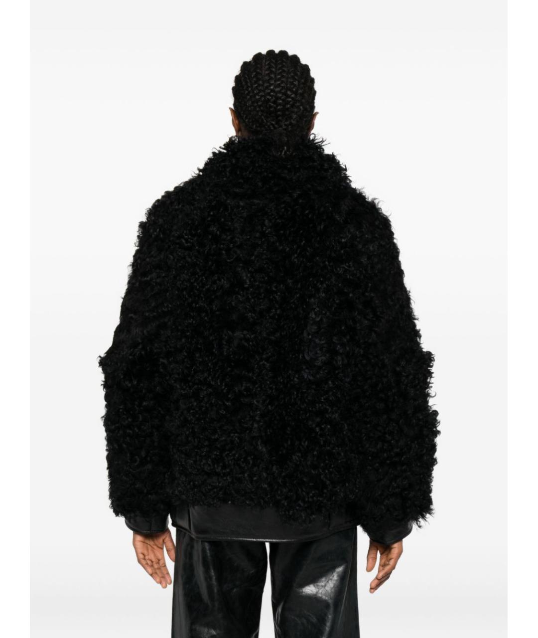 GOLDEN GOOSE DELUXE BRAND Черная кожаная куртка, фото 5