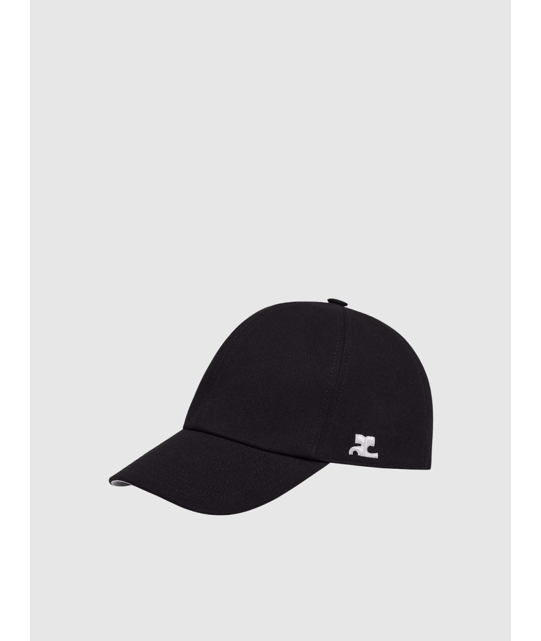 COURREGES Черная хлопковая панама, фото 4