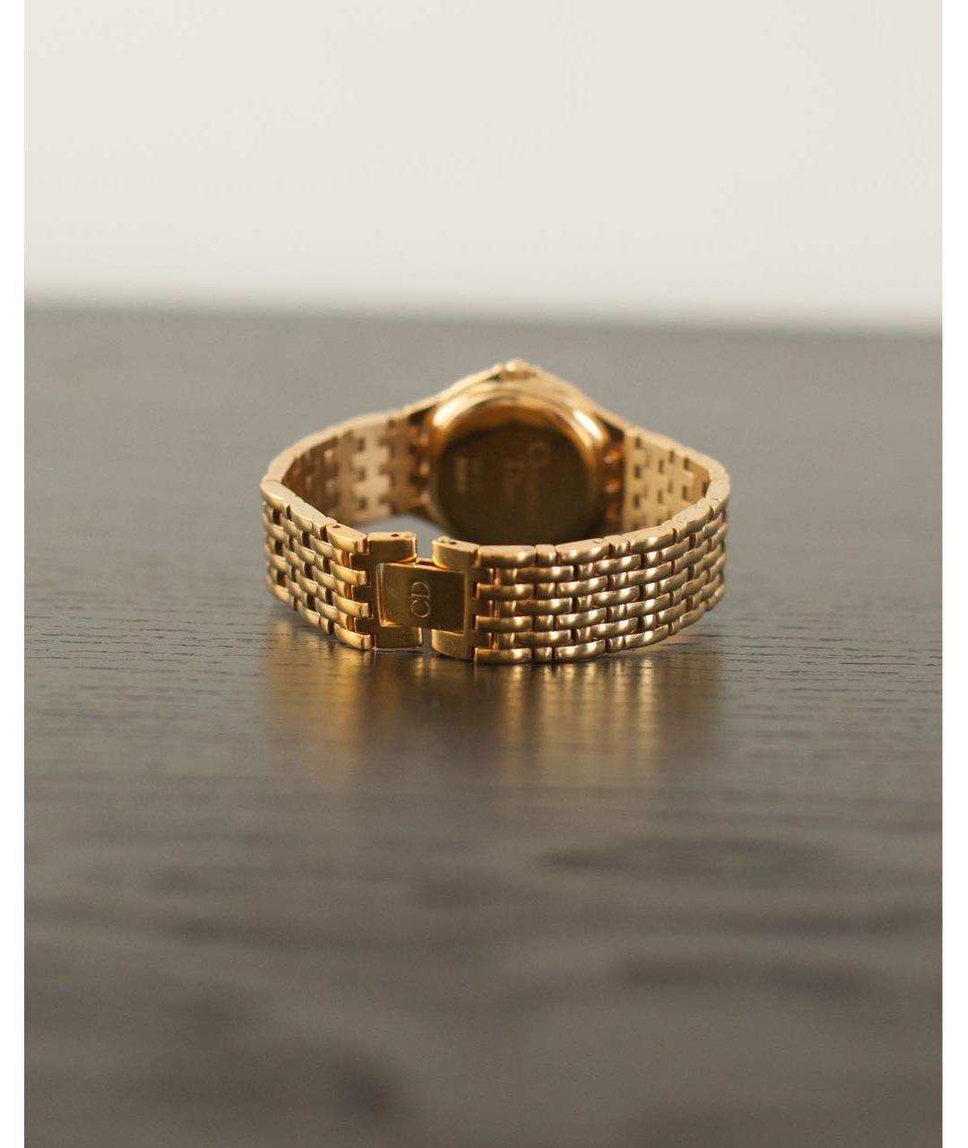 CHRISTIAN DIOR Золотые часы, фото 5