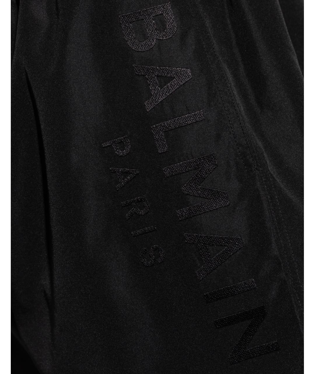 BALMAIN Черные полиэстеровые плавки, фото 4