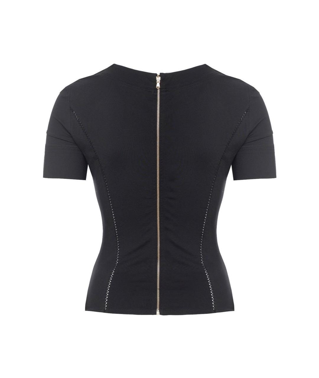 DOLCE&GABBANA Черный вискозный корсет, фото 2