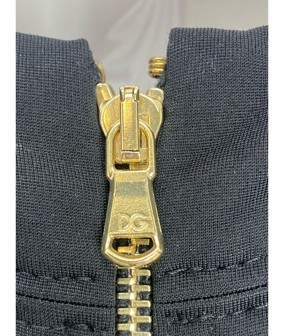 DOLCE&GABBANA Черный вискозный корсет, фото 4