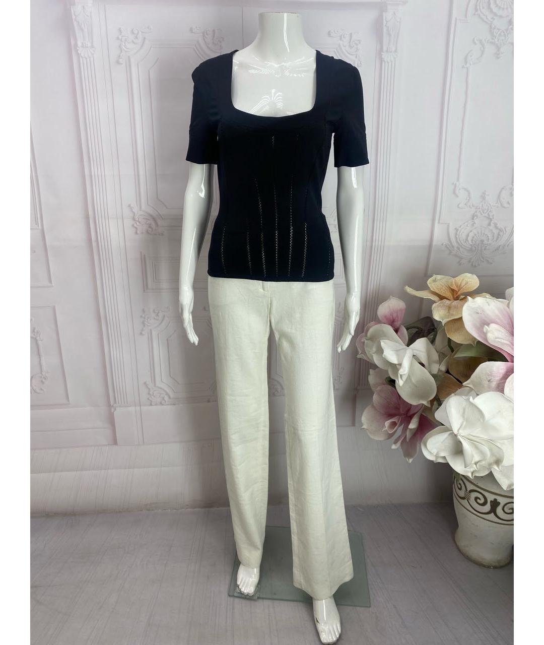 DOLCE&GABBANA Черный вискозный корсет, фото 6