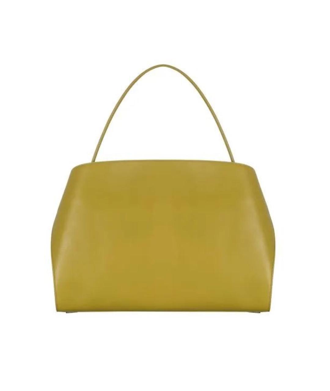 FERRAGAMO Зеленая кожаная сумка тоут, фото 3