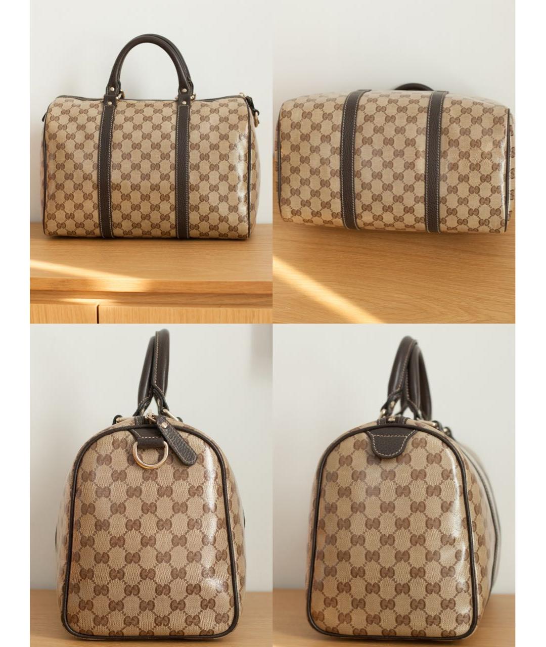 GUCCI Бежевая сумка с короткими ручками, фото 5