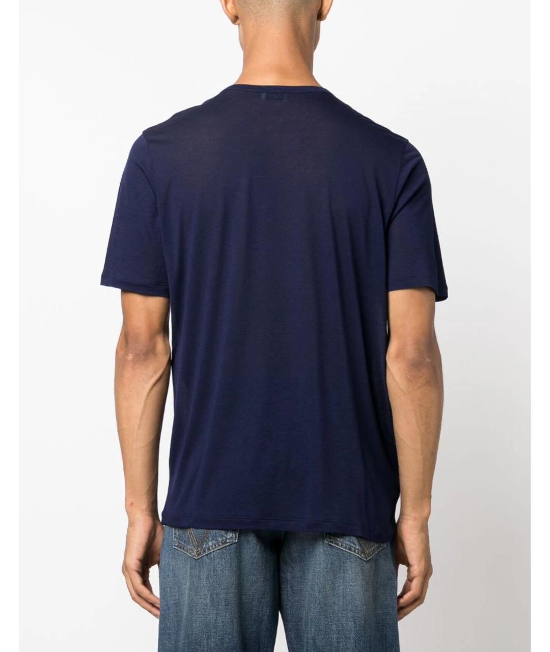 SAINT LAURENT Синяя футболка, фото 4
