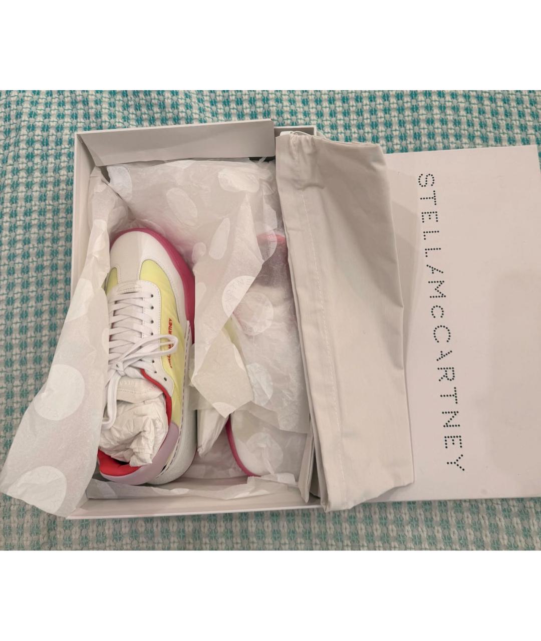 STELLA MCCARTNEY Мульти текстильные кроссовки, фото 3