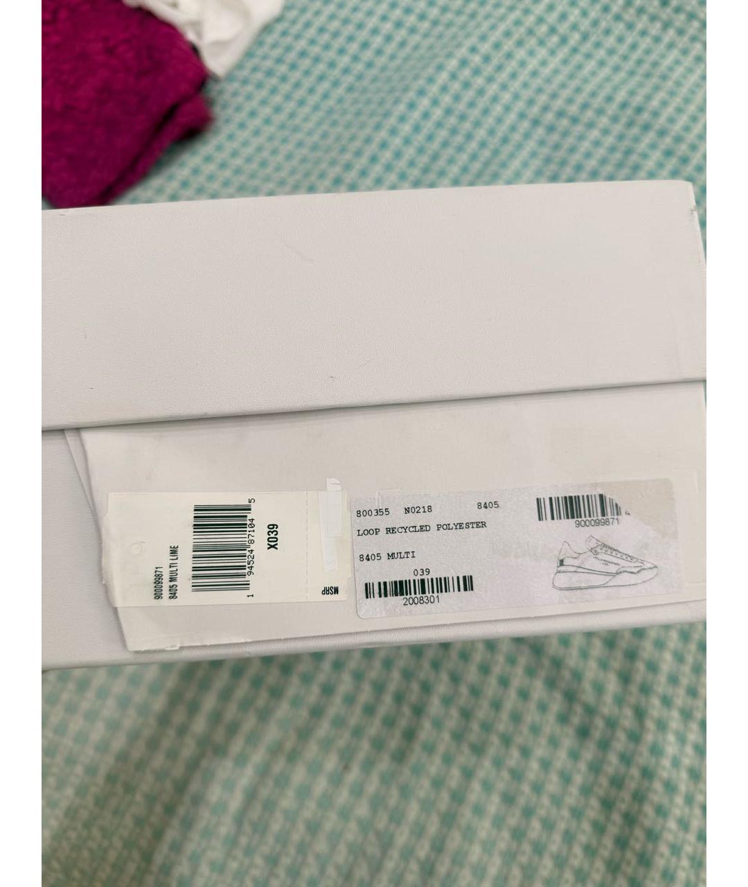 STELLA MCCARTNEY Мульти текстильные кроссовки, фото 7