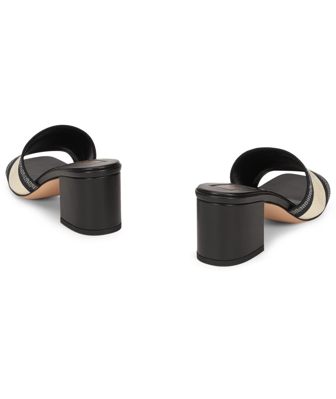 GUCCI Бежевые текстильные сандалии, фото 4