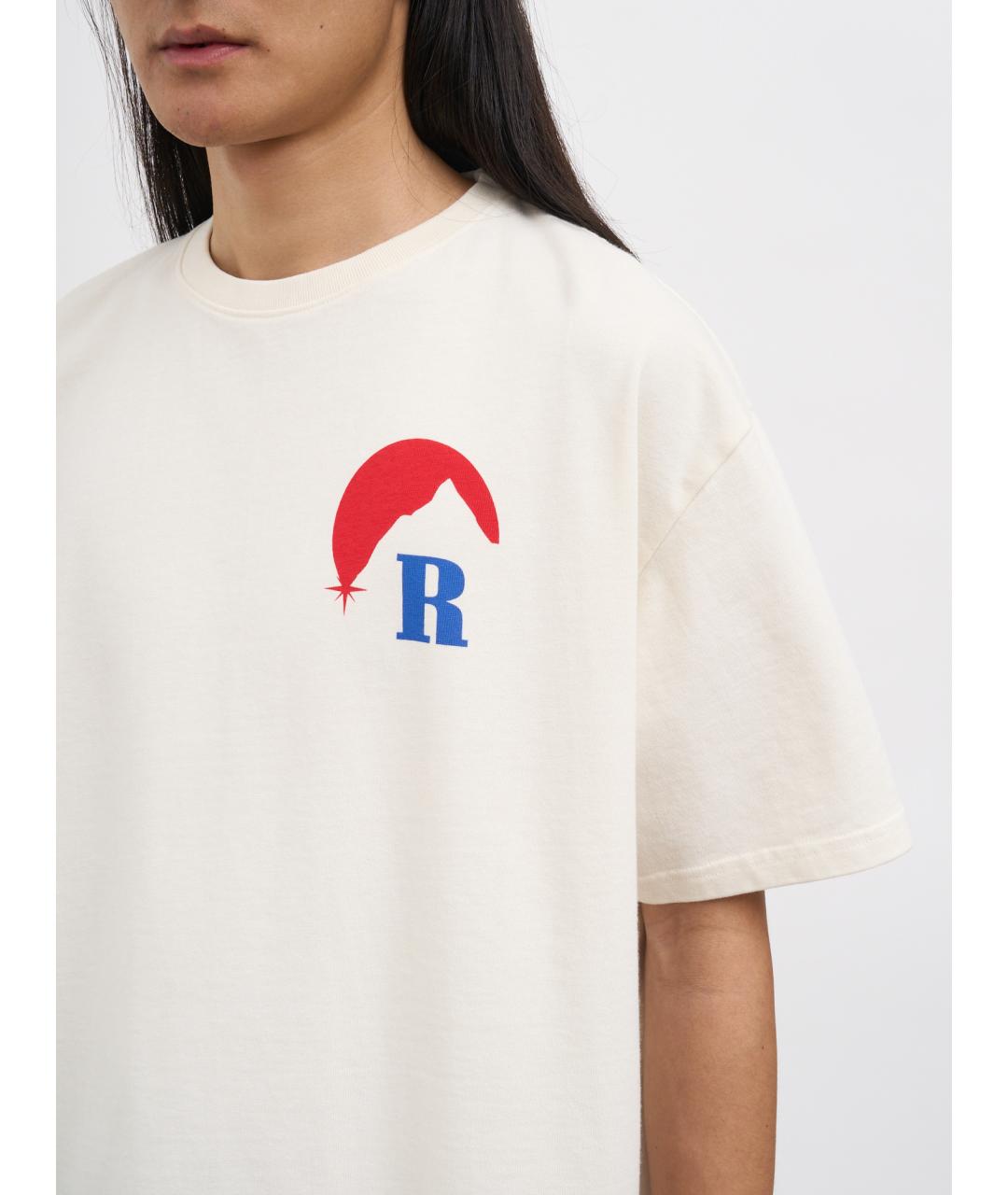 RHUDE Белая футболка, фото 4