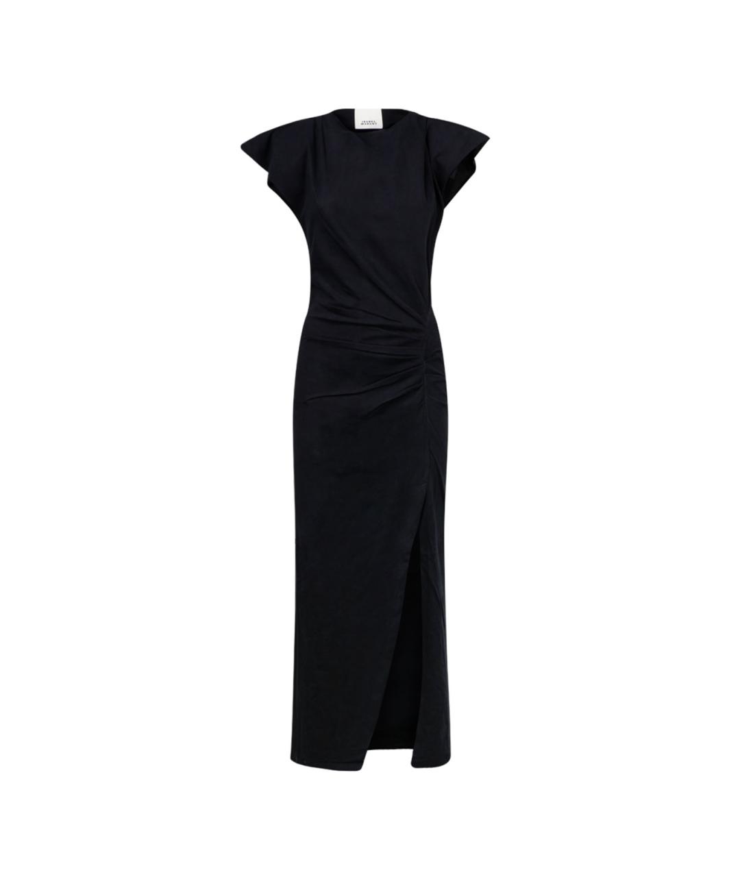 ISABEL MARANT Черное хлопковое повседневное платье, фото 1