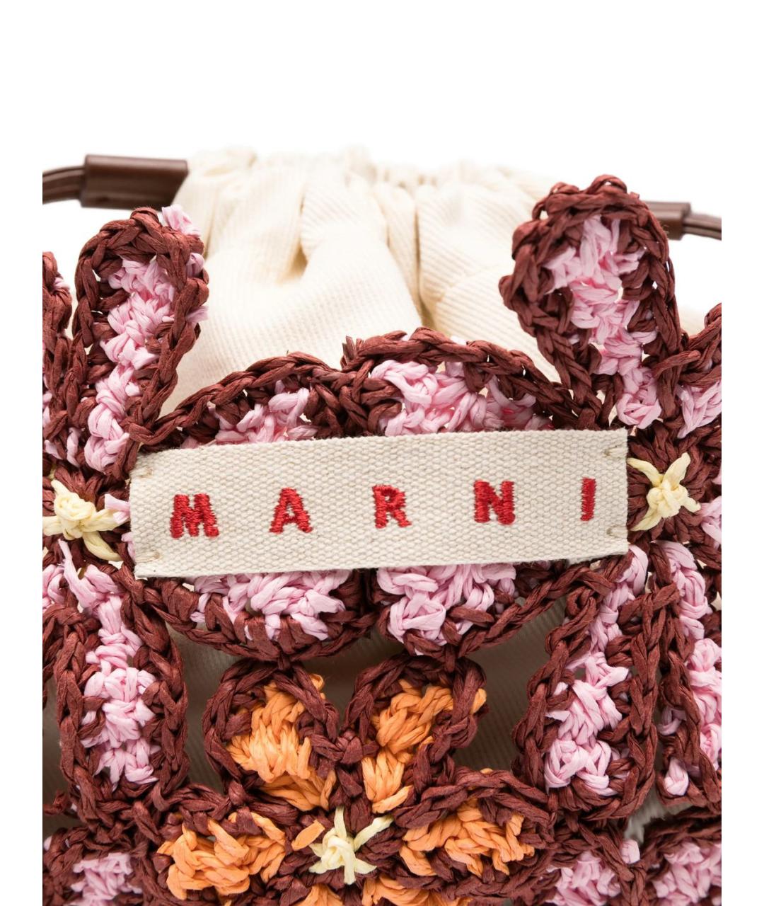 MARNI Мульти кожаная сумка через плечо, фото 4