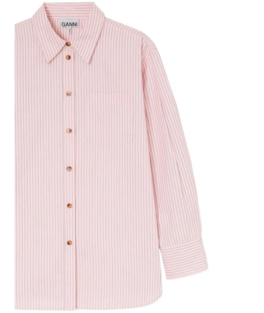 GANNI Хлопковая рубашка, фото 2
