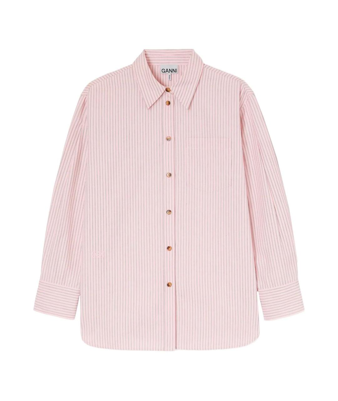 GANNI Хлопковая рубашка, фото 1
