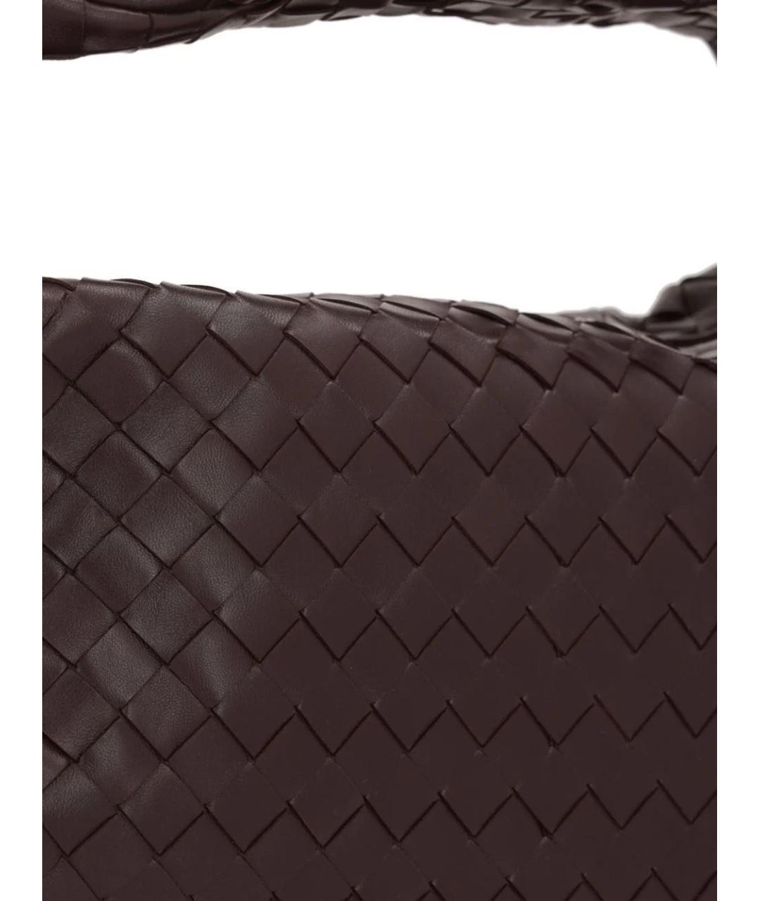 BOTTEGA VENETA Коричневая замшевая сумка через плечо, фото 4