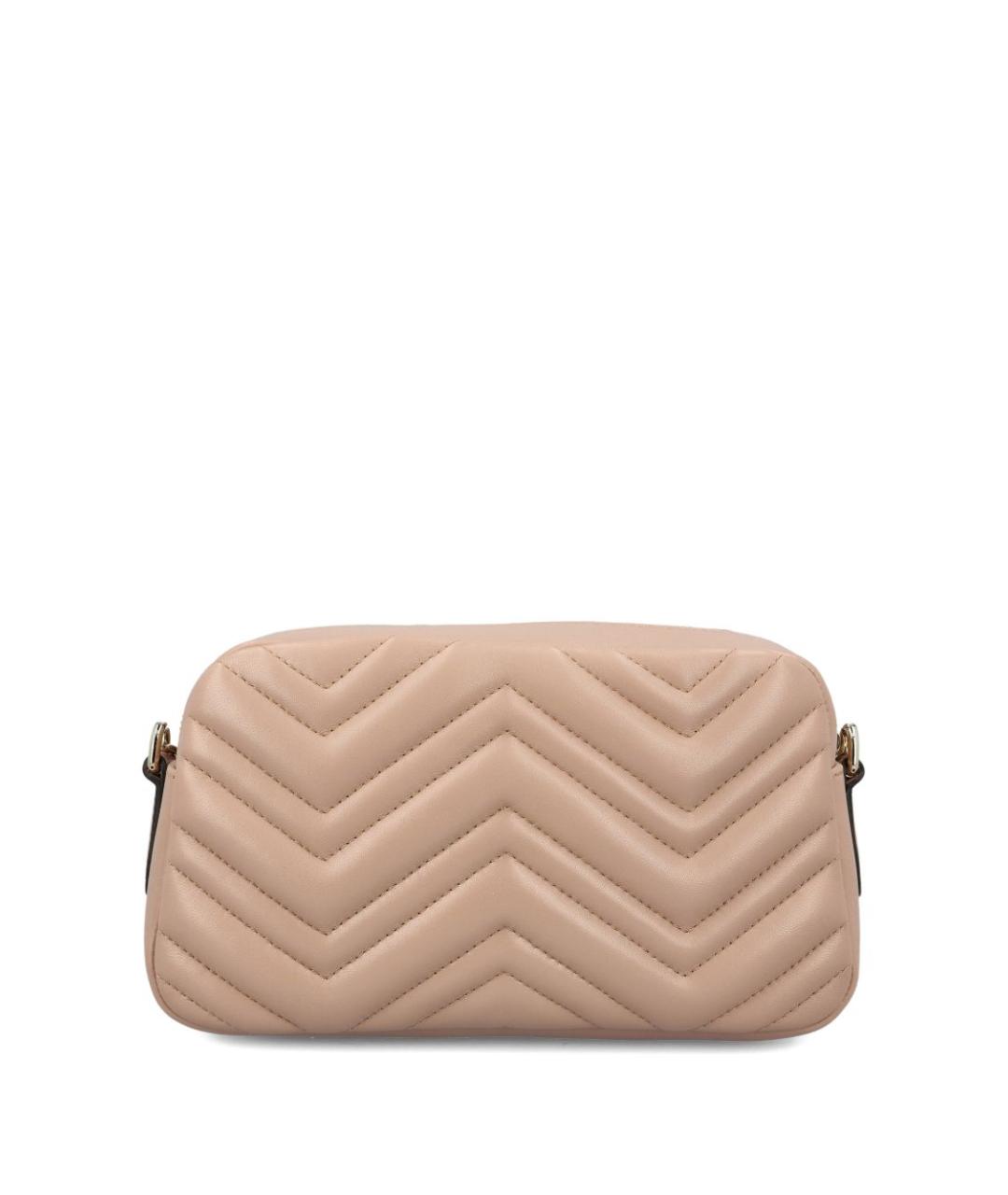 GUCCI Бежевая кожаная сумка через плечо, фото 4