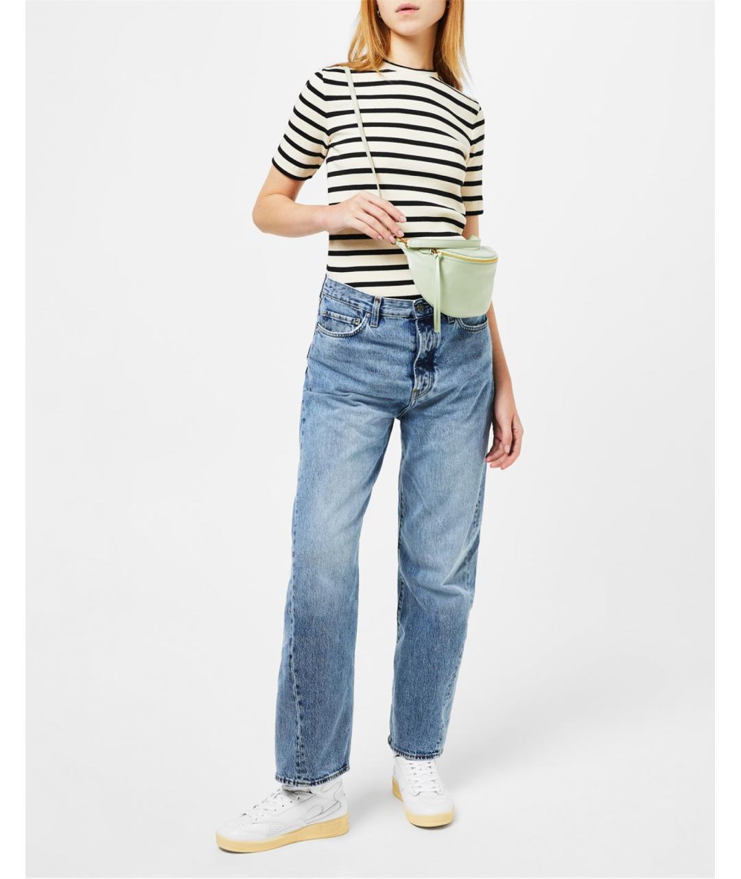 JIL SANDER Белые кожаные кроссовки, фото 5