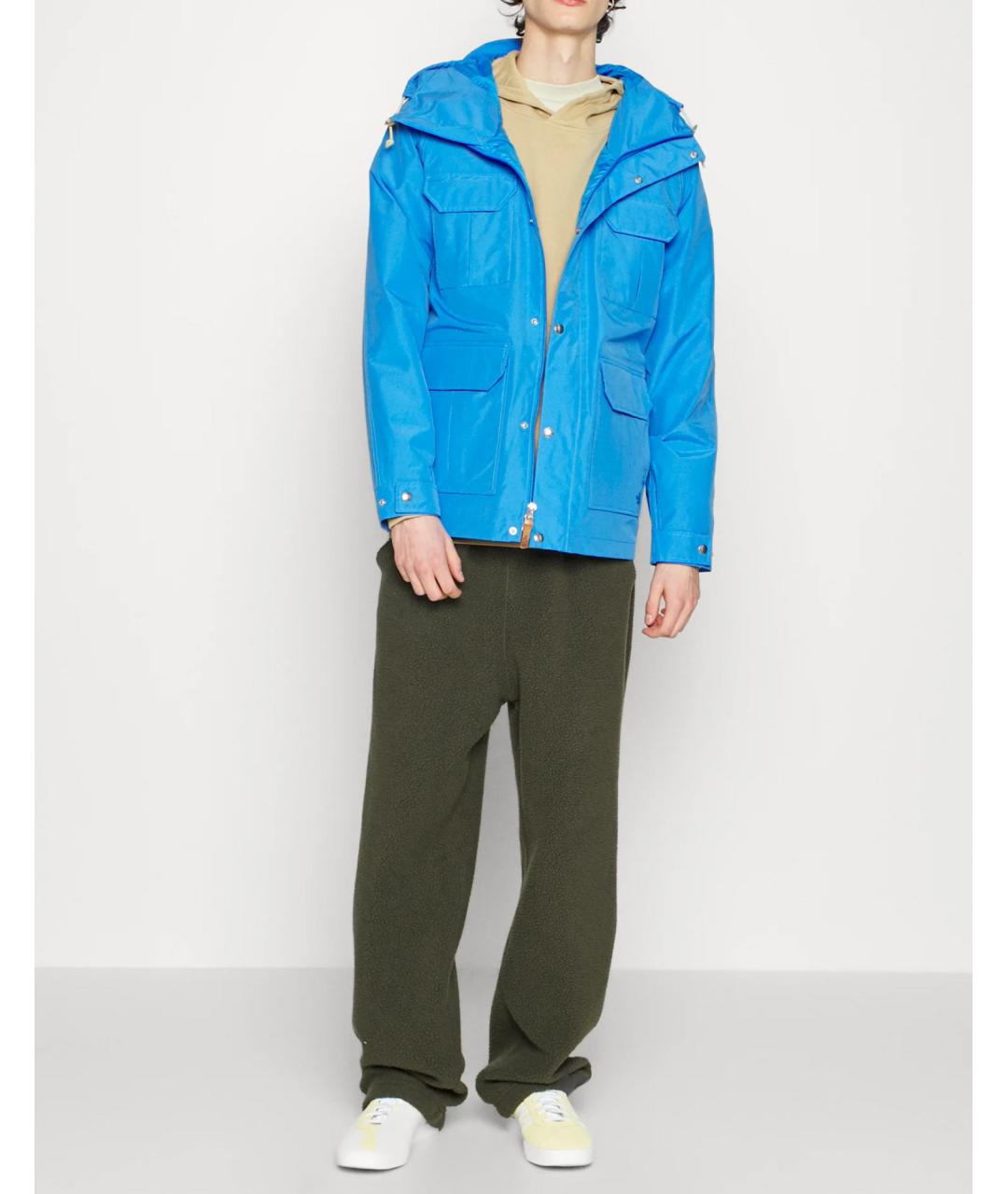 THE NORTH FACE Синяя хлопковая парка, фото 2