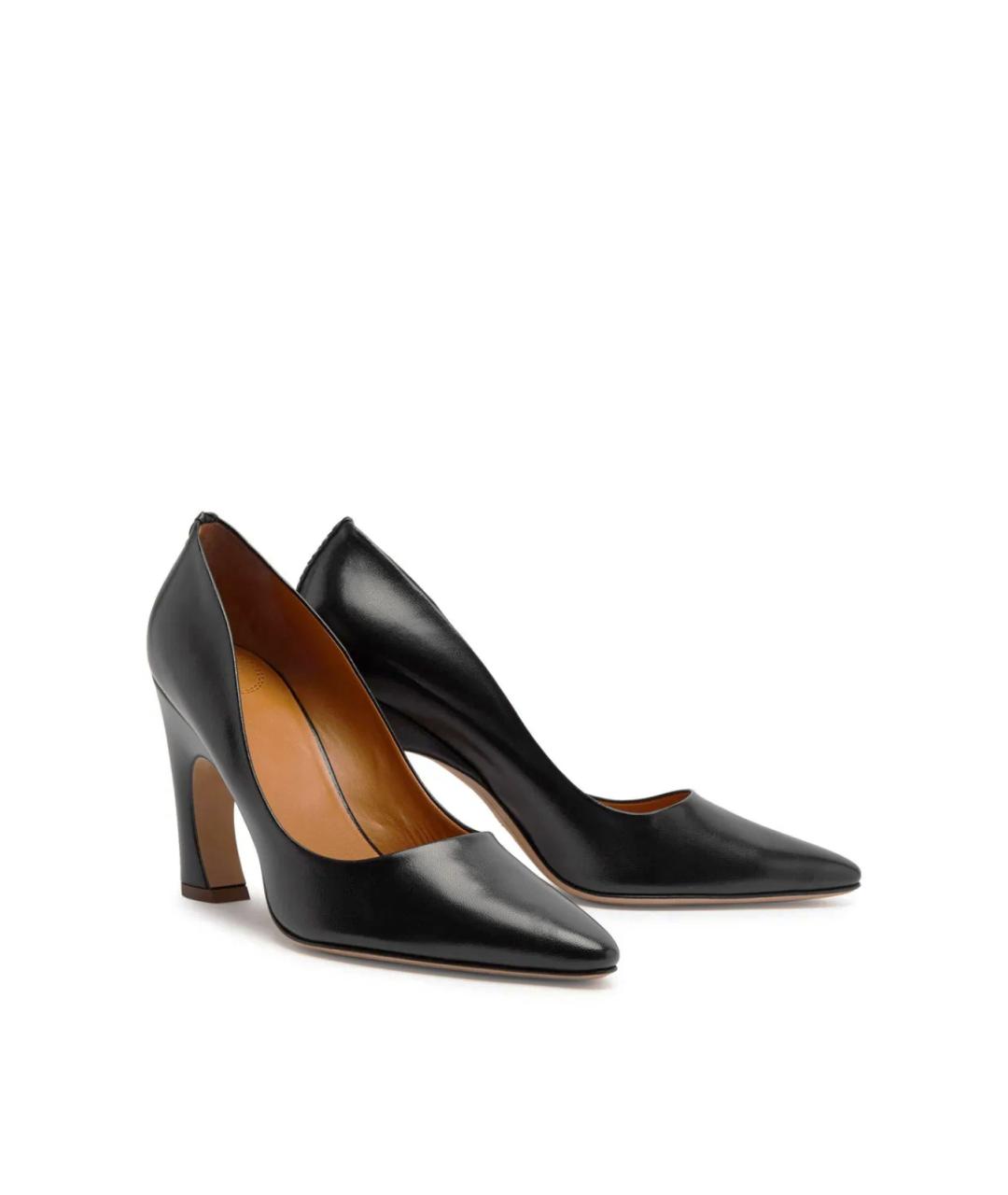 CHLOE Черные кожаные туфли, фото 2