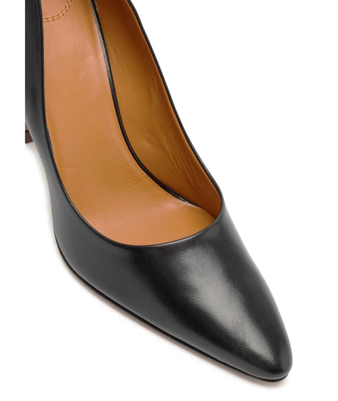 CHLOE Черные кожаные туфли, фото 4