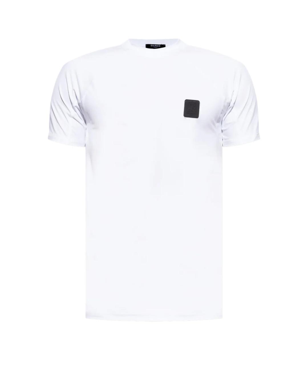 BALMAIN Белая футболка, фото 1