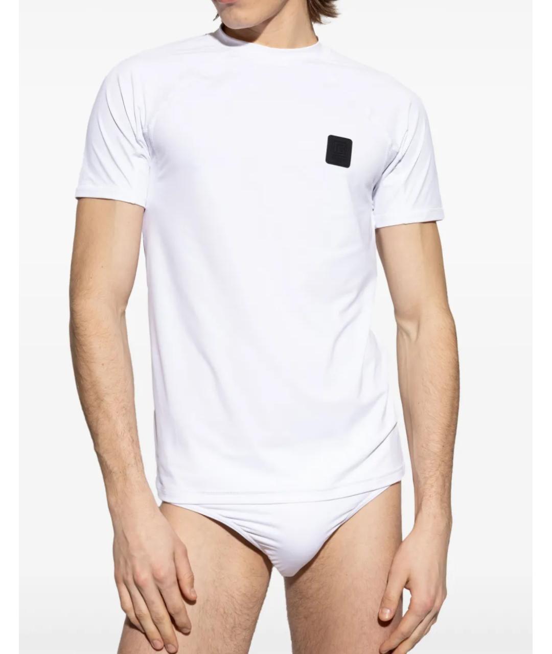 BALMAIN Белая футболка, фото 2