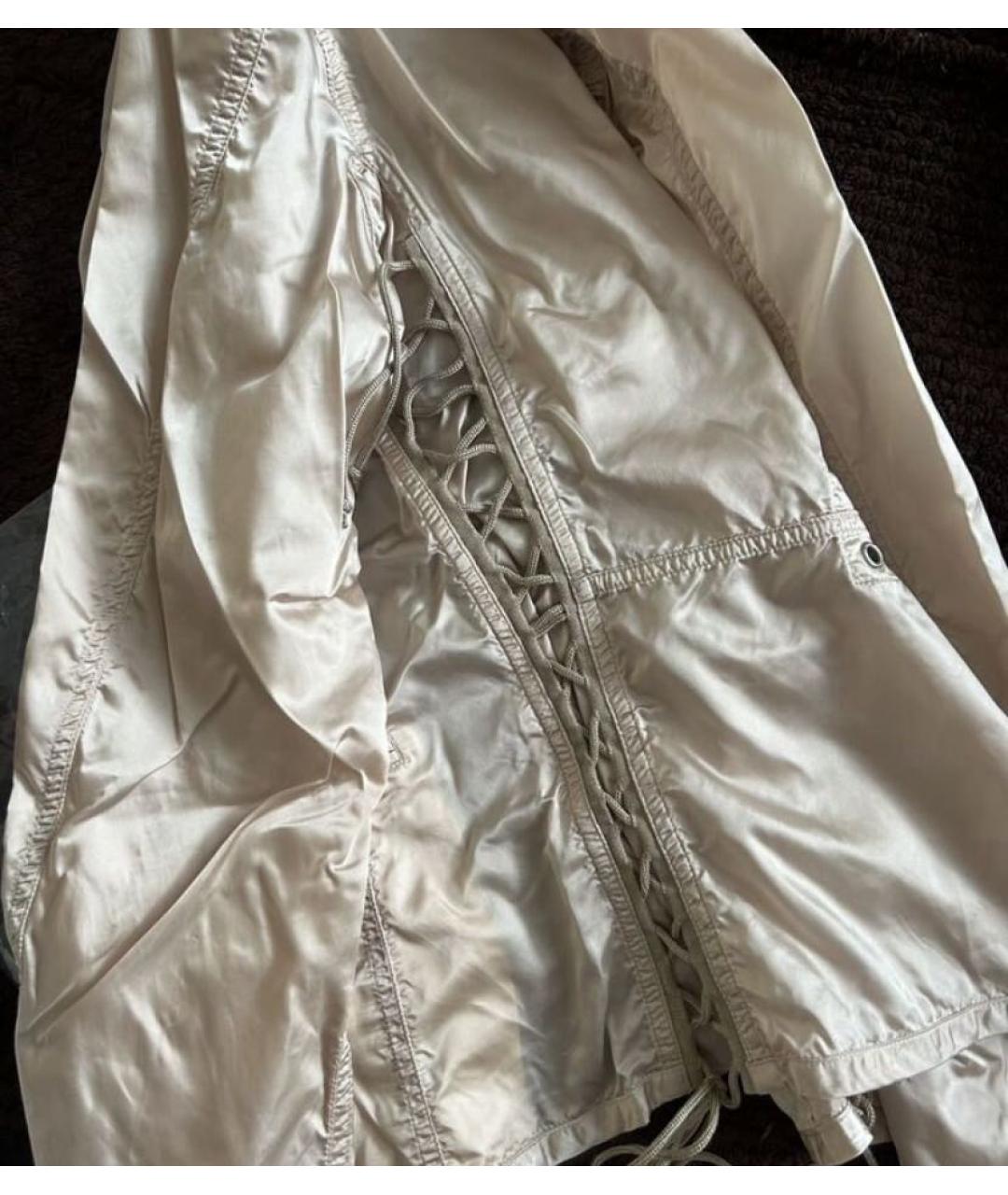 PRADA Бежевая полиамидовая куртка, фото 2