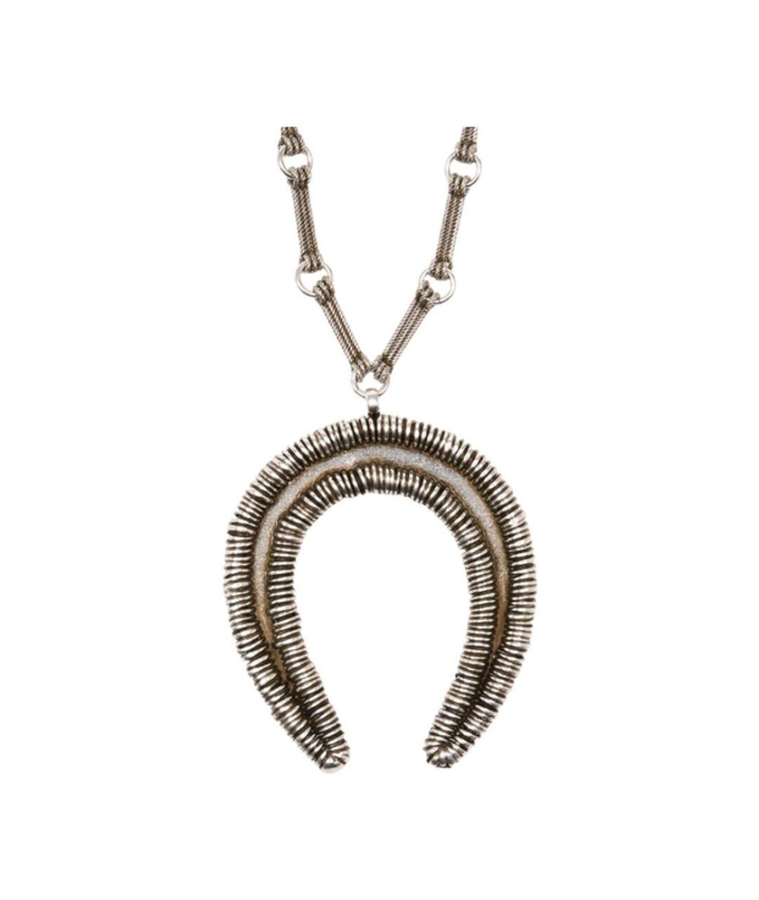 ISABEL MARANT Серебряная металлическая цепочка, фото 2