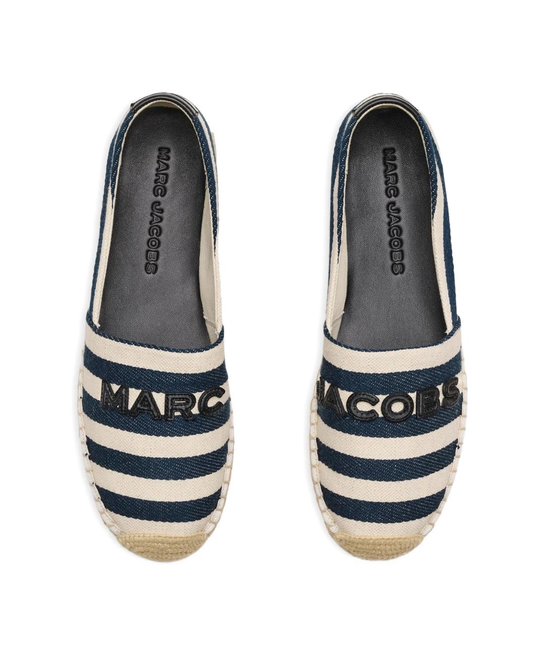 MARC JACOBS Синие текстильные эспадрильи, фото 4
