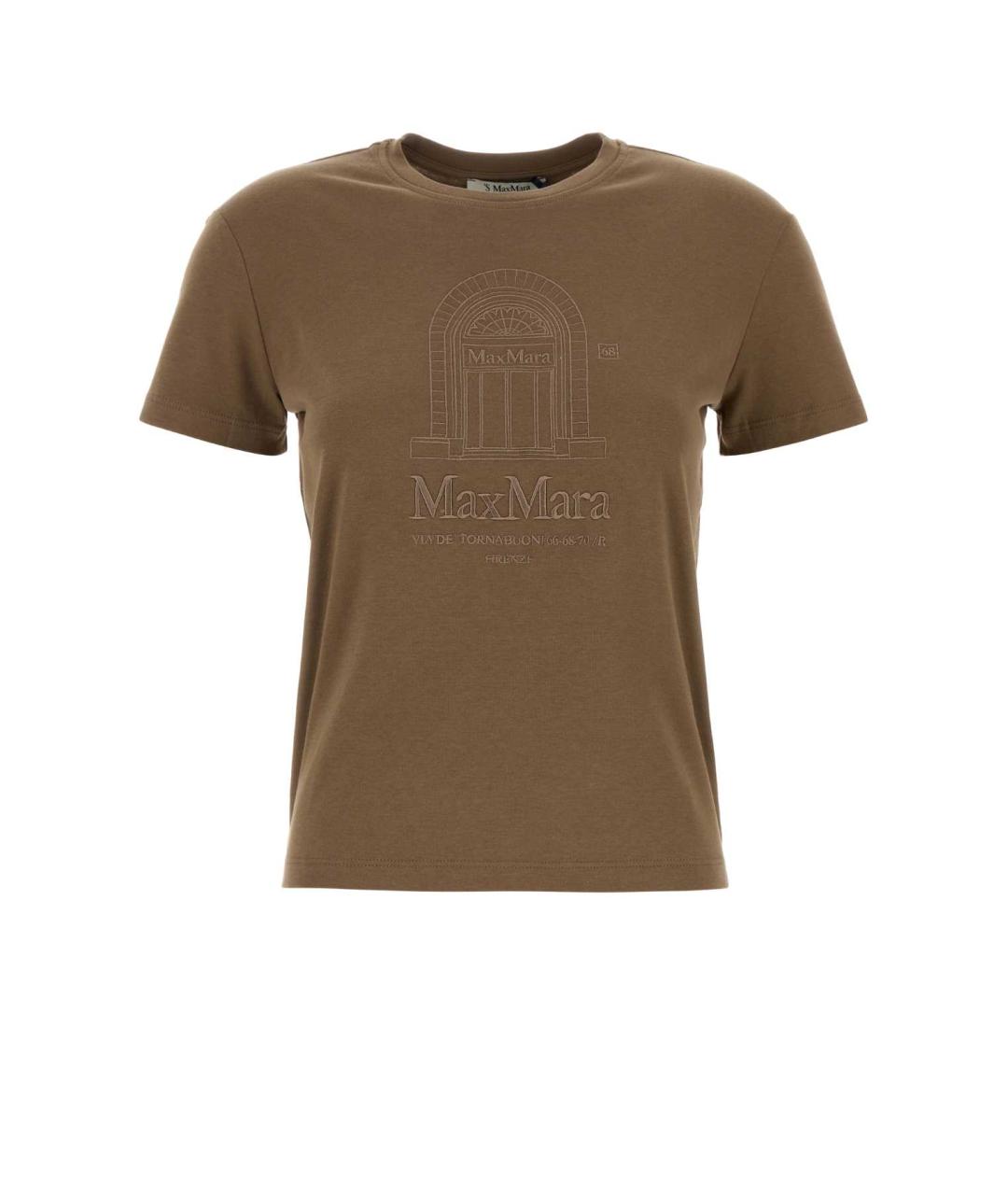 'S MAX MARA Хлопковая футболка, фото 1
