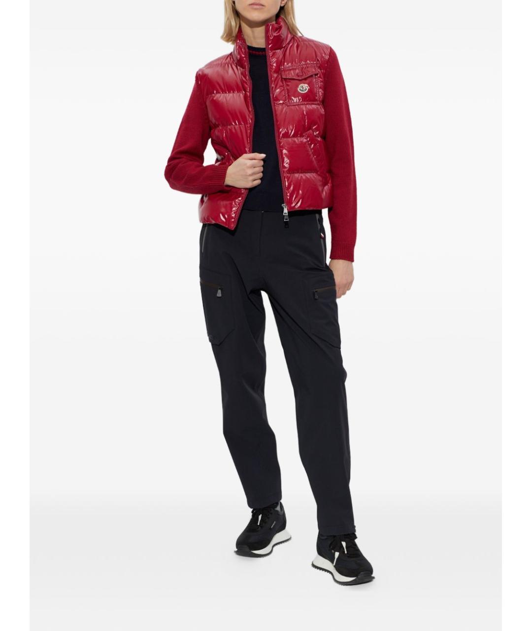 MONCLER Темно-синий хлопковый джемпер / свитер, фото 5