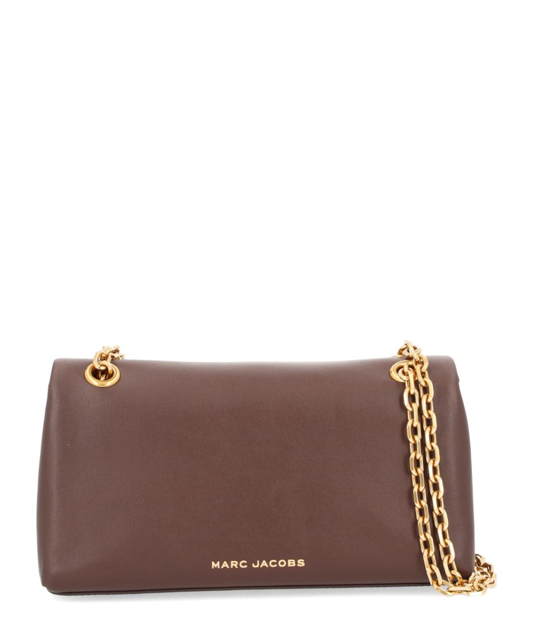 MARC JACOBS Коричневая кожаная сумка через плечо, фото 3