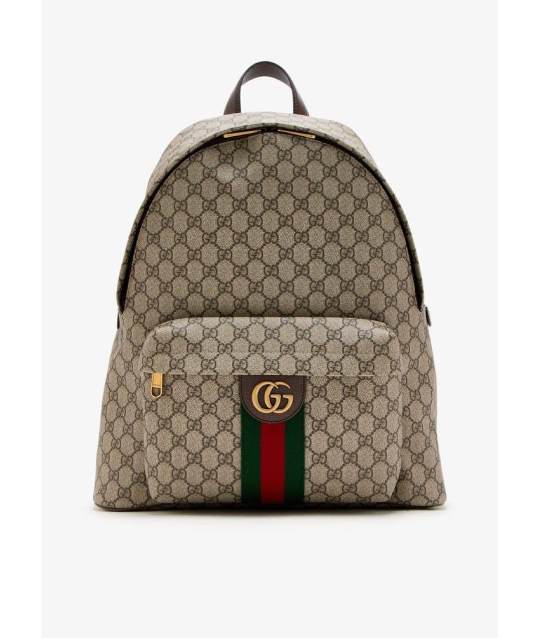 GUCCI Бежевый рюкзак, фото 5