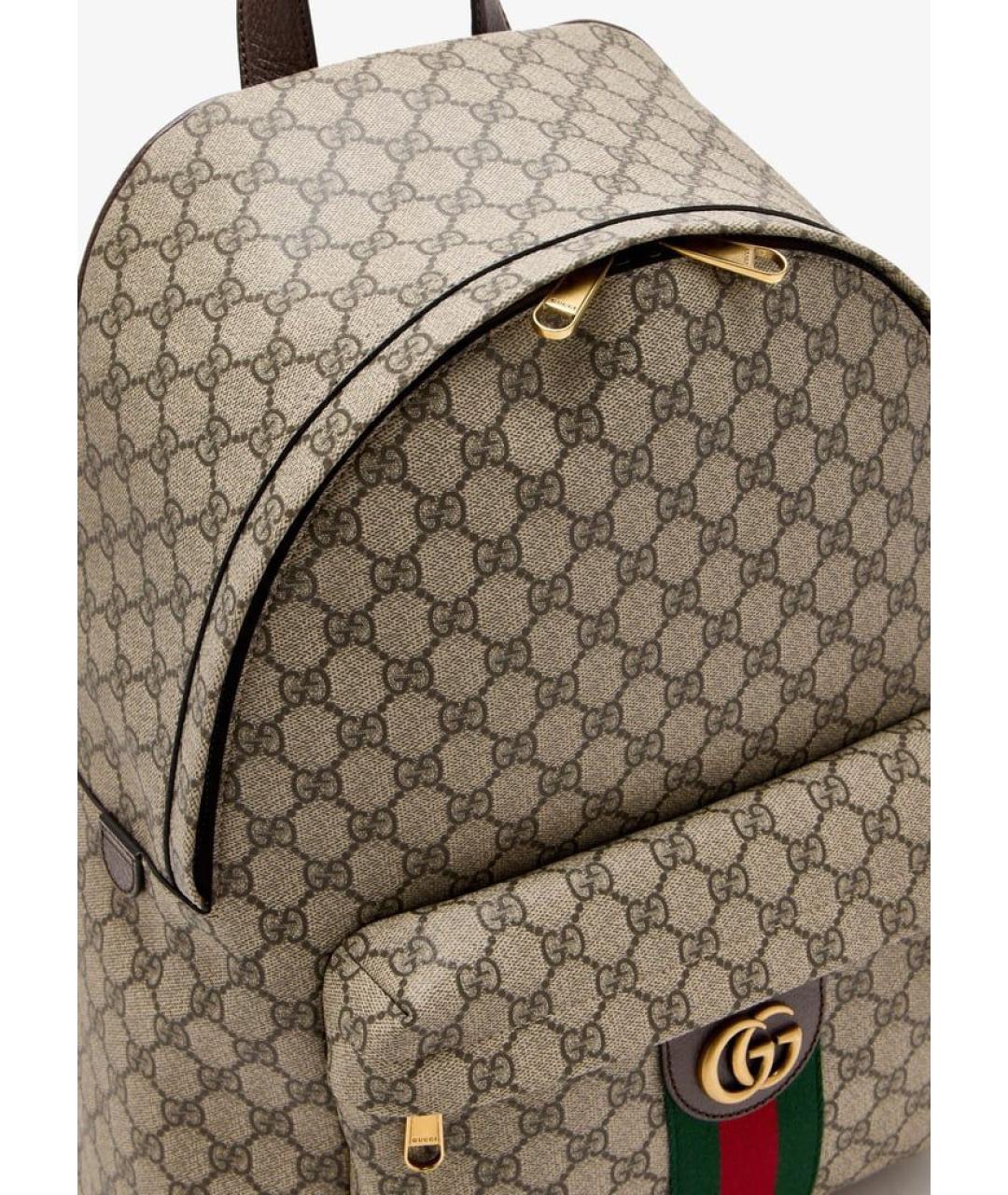 GUCCI Бежевый рюкзак, фото 2
